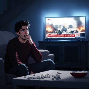 Strategieën om posttraumatische stress en de psychologische impact van nucleaire dreiging te beheersen.